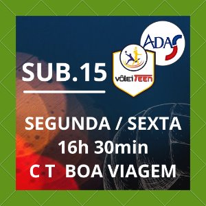 Unidade SUB 15 FEM SEG SEX 16h30 CT BOA VIAGEM 